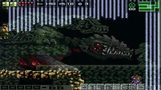 Metroid 2/AM2R Queen Metroid Mashup