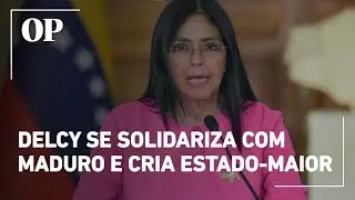 Delcy Rodr&iacute;guez se solidariza com Maduro e cria Estado Maior Agroalimentar, Industrial e Comunit&aacute;rio