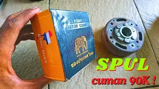 Nyobain SPUL motor made in thailand untuk honda vario II stator coil