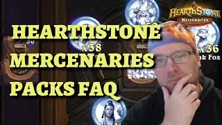 How do Hearthstone Mercenaries Packs work? Mercenaries Packs FAQ!