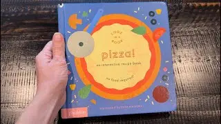 Cook in a Book Pizza! an interactive recipe book no food required 🍕👨🏻&zwj;🍳