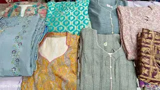 Patchwork and Kurti Suit Stitching Special Video 📸 (04/07/25)#onlineshopping#embroidery#stitching