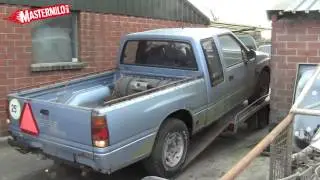 Opel Campo 4x4 pickup, garden found!