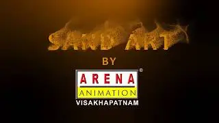 Arena Animation Visakhapatnam Sand Art in RK Beach | Be Creative | Visakhapatnam