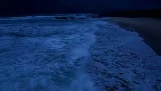 Sleep For 11 Hours Straight, High Quality Stereo Ocean Sounds Of Rolling Waves For Deep Sleeping