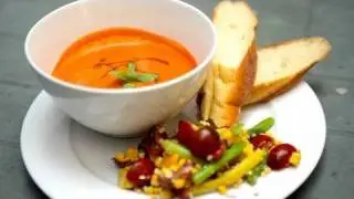 Summer Tomato Recipes: How To Make Classic Gazpacho; Simple Summer Salad