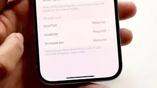 Как исправить ошибку, из-за которой файлы DS Bios не работали на Delta!