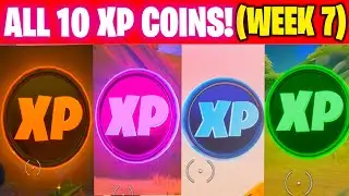 All XP COINS LOCATIONS IN FORTNITE SEASON 4 Chapter 2 (WEEK 7 Challenges)