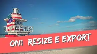 On1 Photo Raw 2018 Redimensionar e Exportar