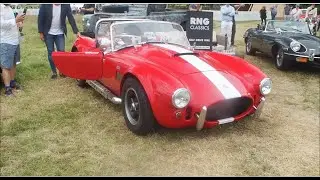 AC Cobra replica revving - V8 sounds