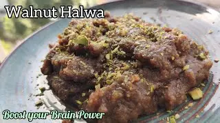 Walnut Halwa | Winter Special Series Episode 2 | Brain Booster Walnut Halwa