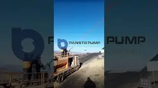 Slurry Pumps Used to Spray Grass Seeds #slurrypump #pump #miningpump #sludgepump  #heavydutypump