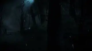 Siren head & shooting sounds Rain in Wind Forest White Noise Sleep, Study, Focus 1h Hours Rainstorm