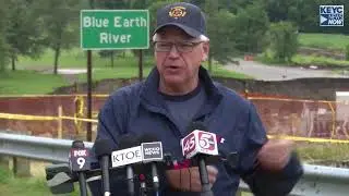 FULL UPDATE: Gov. Walz visits Rapidan Dam