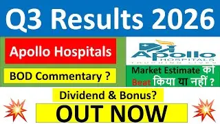 Apollo Hospitals q3 results 2026 | Apollo Hospitals results today | Apollo Hospitals Share News