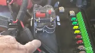 toyota tacoma TRD 4x4 Off Road AUXBEAM AUXPOWER CONTROL  installation.
