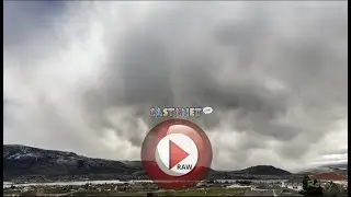 Storm cloud timelapse
