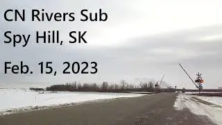 CN Rivers Sub in Spy Hill, SK