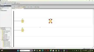 Arranque Directo usando el Diagrama Ladder del PLC Logo