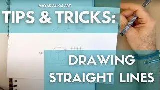Sketching | Tips & Tricks: Drawing Straight Lines in Freehand