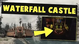 Waterfall Castle | Beautiful Interior Design | CONAN EXILES
