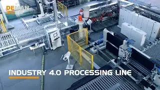 DEMAN Machine - Industry 4.0 Automatic Glass Processing Line