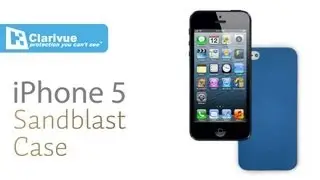 Apple iPhone 5 Sandblast Case From Clarivue