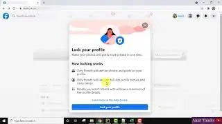 How to Lock Facebook Profile (2021) | Facebook Profile is Locked