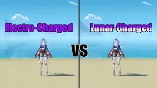 Lunar-Charged is GOOD??  - Electro Charged vs Lunar Charged // Genshin impact