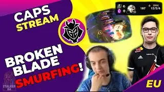 G2 Caps Reacting to G2? BrokenBlade [Our Riven Is SMURFING]