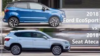 2018 Ford EcoSport vs 2018 Seat Ateca (technical comparison)