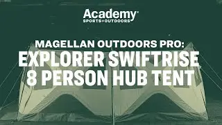 Magellan Outdoors Pro | Explorer Swiftrise 8 Person Hub Tent