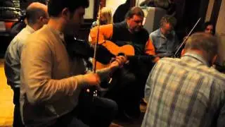 Traditional Irish music session, The Western Hotel, Galway, Ireland