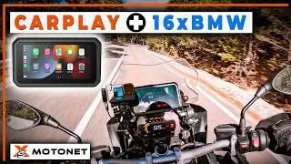 Aoocci BM6 &ndash; NEUES CarPlay f&uuml;r 16 BMW Motorr&auml;der