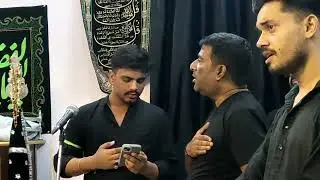 Aa Asghar Bin Tere Main Chain Kahan Say Paon 2025 Noha #hussain #karbala #india #live #highlights
