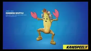 Kawspeely - Zoidberg Scuttle Emote // Fortnite