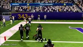 Madden 13 gameplay Jags at Vikings