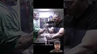 😱 Devon Larratt vs Ermes Gasparini 2024 Must Watch #armwrestling #shorts #ytshorts #fouraces #viral