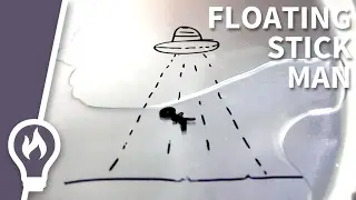 Floating stick man explained