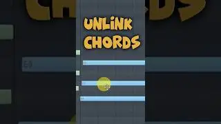 UNLINKING CHORDS PRESET in  Fl studio