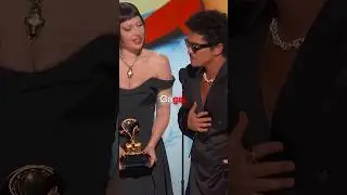 Bruno Mars and Lady Gaga WON a GRAMMY!! 😍❤️