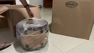 Unboxing Drums Unboxing Bateria RMV Concept Jequitibá