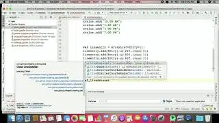 MPAndroidChart Line Chart Kotlin Example