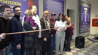 VespArt  Palp Pontedera. Taglio del nastro