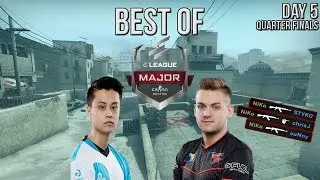 CS:GO - BEST OF ELEAGUE Major 2018 Day 5 (Quarter Finals)