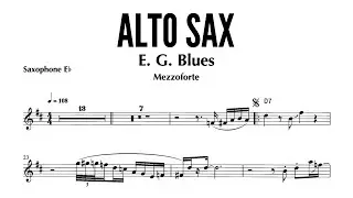 mezzoforte [E.G. BLUES] [alto sax]