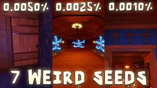 7 WEIRD SEEDS in DOORS CHAOS UPDATE | I Tried Your Coolest Seeds in Doors #32 #doors #robloxdoors