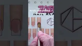 Acrylic nail tutorial for beginners easy how to #nail #nails #beginnernailtech #acrylicnails