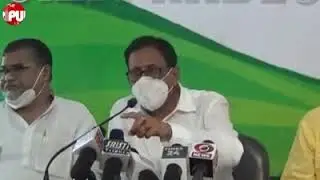 Congress protested against Tripura CM Biplab Deb's Open-Threat to Media, Freedom of Speech.