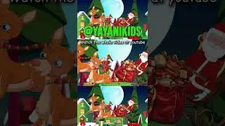 Jingle bells Christmas song with Santa Claus gift Nursery rhymes |Simple Kids #shorts #Nurseryrhymes
